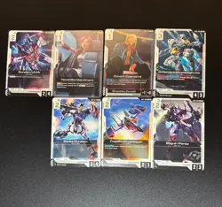 Gundam Card Game GD-01 Newtype Rising Lot 44 Cards Common/Uncommon Gundam Cards - Image 5