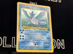 1999 Articuno Holo Rare - Fossil Set 2/62 - WOTC Vintage Pokemon Card LP - Image 4