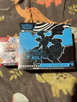 Black Bolt ETB - Prismatic Booster Bundle Sealed Pokemon TCG Trading Card Game - Image 1