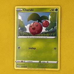 Cherubi 011/159 Common Crown Zenith 2023 Pokemon Card NM - Image 1