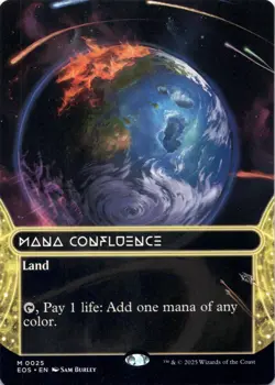 Mana Confluence (0025) (Borderless) Edge of Eternities: Stellar Sights Magic MTG - Image 1