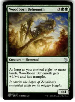 Woodborn Behemoth Core Set 2014 (M14) Regular MTG - Image 1