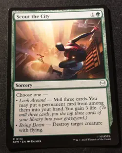 Scout The City X2 - SPM - MTG - EN - NM - 0113 - Image 1