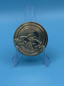 POKEMON CHARIZARD VMAX GOLD METAL COIN - Image 2