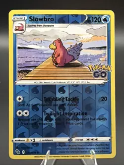 Slowbro 020/078 Pokemon GO Reverse Holo - Image 1