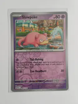 Slowpoke 85/193 Paldea Evolved Reverse Holo Common Pokemon TCG - Image 1