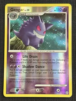 Pokemon Gengar 27/130 Diamond & Pearl Base Set Reverse Holo Near Mint Minus - Image 1
