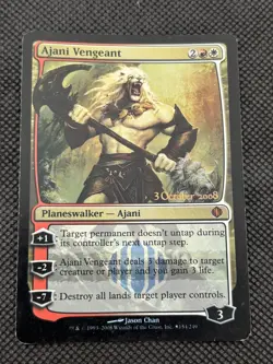 Ajani Vengeant 154 Foil Launch Party & Release Event Promos MP MTG - Image 1