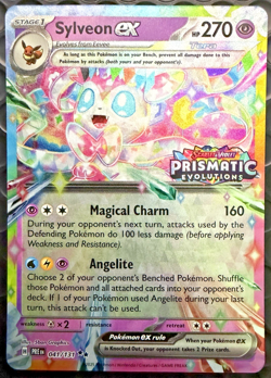Pokemon Sylveon ex - 041/131 (Prismatic Evolutions Stamp) NM - Image 1