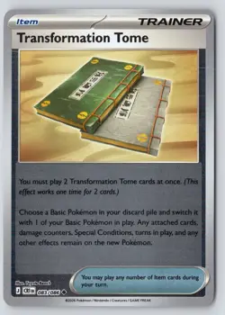 Transformation Tome 083/086 Uncommon Chaos Rising Reverse Holo Near Mint - Image 1
