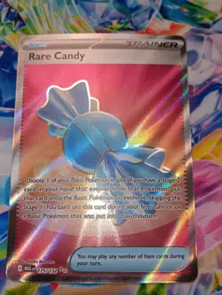 Rare Candy 175/132 Pokemon Me01 Mega Evolution Ultra Rare Full Art Holo English - Image 1