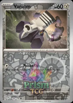 Varoom 140/198 Common Reverse Holo Scarlet & Violet Pokemon - Image 1