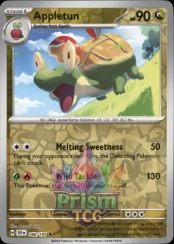Appletun 140/191 Uncommon Reverse Holo Surging Sparks Pokemon - Image 1