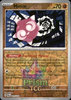 Minior 99/182 Uncommon Reverse Holo Paradox Rift Pokemon - Image 1