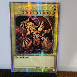 Yu-Gi-Oh! The Winged Dragon of Ra LC01-EN003 Quarter Century Secret Rare Holo - Image 1