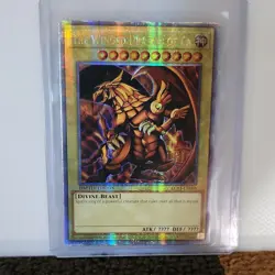 Yu-Gi-Oh! The Winged Dragon of Ra LC01-EN003 Quarter Century Secret Rare Holo - Image 3