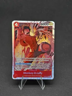 Monkey.D.Luffy OP16-015 SR The Time of Battle One Piece TCG EN NM - Image 1