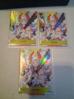 Yamato One Piece Illustration box Vol.2 Promo Card ST13-016 Card Lot OF 3 - Image 1