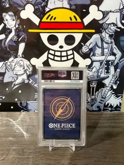 2024 One Piece Japanese ONE-LEGGED TOY SOLDIER Alt Art OP05-081 PSA 10 Gem Mint! - Image 2