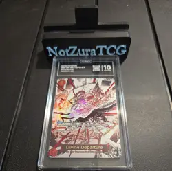 2025 ONE PIECE OP10-ROYAL BLOOD ALTERNATE ART #019 DIVINE DEPARTURE PSA 10 - Image 3