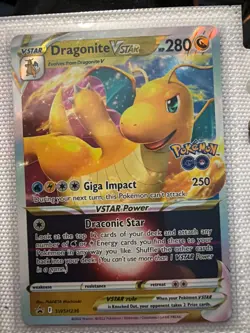 Dragonite Vstar SWSH236 Black Star Promo Pokemon Go - Pokemon TCG - Image 1