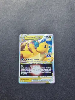 Pokemon Go TCG - Dragonite VSTAR SWSH236 Black Star Promo - Near Mint NM - Image 1