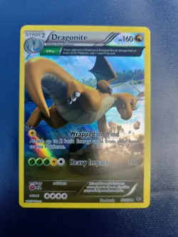 Pokemon XY Roaring Skies Dragonite Holo Rare Card 52/108 - Image 1