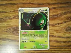 Meganium 109/123 HGSS Prime Ultra Rare Pokemon Card - HUGE CREASES - 062226 - Image 1