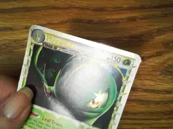 Meganium 109/123 HGSS Prime Ultra Rare Pokemon Card - HUGE CREASES - 062226 - Image 4