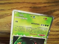 Meganium 109/123 HGSS Prime Ultra Rare Pokemon Card - HUGE CREASES - 062226 - Image 5
