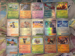 Pokemon Prismatic Evolutions Poke Ball Lot (15 Cards) - Image 2