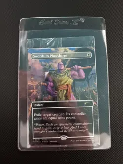 Thanos Sword of Plowshares PSA Promo Card MTG Magic The Gathering NM Sealed - Image 1