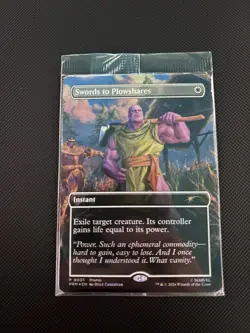 Thanos Sword of Plowshares PSA Promo Card MTG Magic The Gathering NM Sealed - Image 3