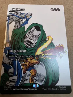No Mercy - (Borderless) Marvel Universe Eternal-Legal Regular - Mtg - Image 1