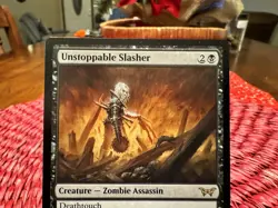 Unstoppable Slasher 0119 119 Rare R MTG Duskmourn DSK MTG MAGIC THE GATHERING - Image 3