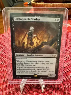Unstoppable Slasher 0119 119 Rare R MTG Duskmourn DSK MTG MAGIC THE GATHERING - Image 5