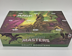 WOTC MTG Magic The Gathering Commander Masters Draft Booster Box - 24 Packs 195166217208 - Image 2