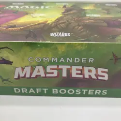 WOTC MTG Magic The Gathering Commander Masters Draft Booster Box - 24 Packs 195166217208 - Image 4