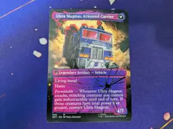 1x Ultra Magnus, Tactician (Shattered Glass) - NM - UB: Transformers - BOT - 029 - Image 2