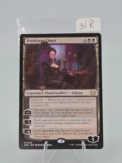 Professor Onyx 153 Commander Duskmourn: House of Horror - NM - MTG Regular - Image 1