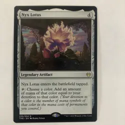 Mtg Nyx Lotus [Theros Beyond Death] Near Mint - Image 1