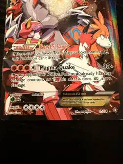 Team Magma's Groudon EX 15/34 Double Crisis Ultra Rare Holo Full Art 2015 - Image 2