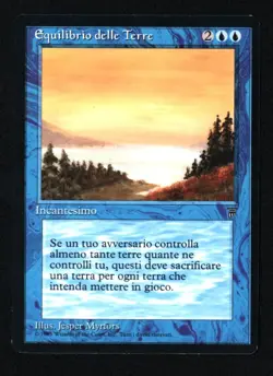 Land Equilibrium Legends LP Equilibrio delle Terre Italian MTG - Image 1