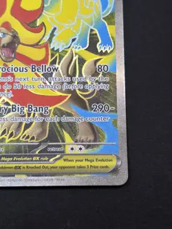 Mega Pyroar ex 099/086 Pokemon Chaos Rising LP plus - Image 4