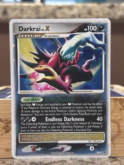 Pokemon Darkrai LV.X DP19 Black Star Promo Holo Diamond Pearl LP - Image 1