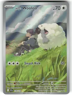 Hop's Wooloo 170/159 Illustration Rare Journey Together Pokemon NM - Image 1