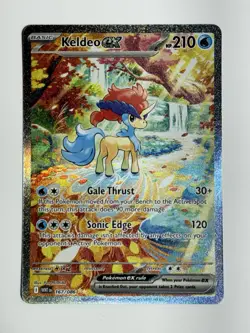 Pokemon TCG Keldeo ex 167/086 Sv: White Flare SIR Holo - NM - Image 1