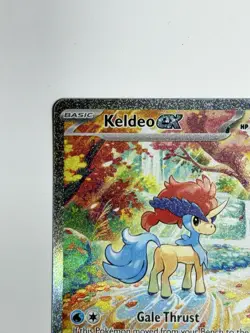 Pokemon TCG Keldeo ex 167/086 Sv: White Flare SIR Holo - NM - Image 2