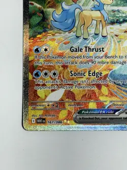 Pokemon TCG Keldeo ex 167/086 Sv: White Flare SIR Holo - NM - Image 5