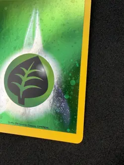 2002 Pokemon League Energize Your Game Cycle Grass Energy Holo M/NM DOUBLE SWIRL - Image 2
